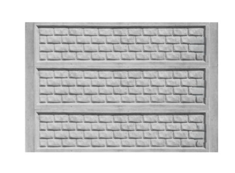 Wzór ogrodzenia betonowego - nr. 4